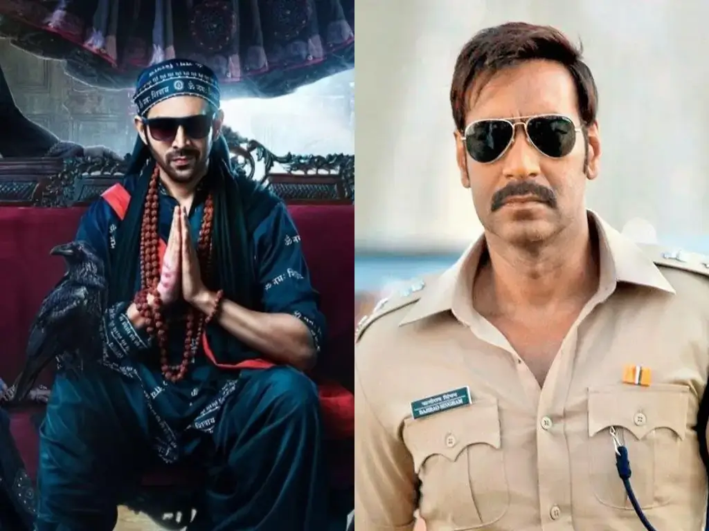 Ajay Devgn, Kartik Aaryan, Bhool Bhulaiyaa 3, Singham Again