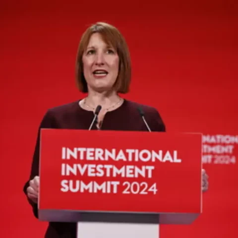 Chancellor Rachel Reeves on international investment summit 2024