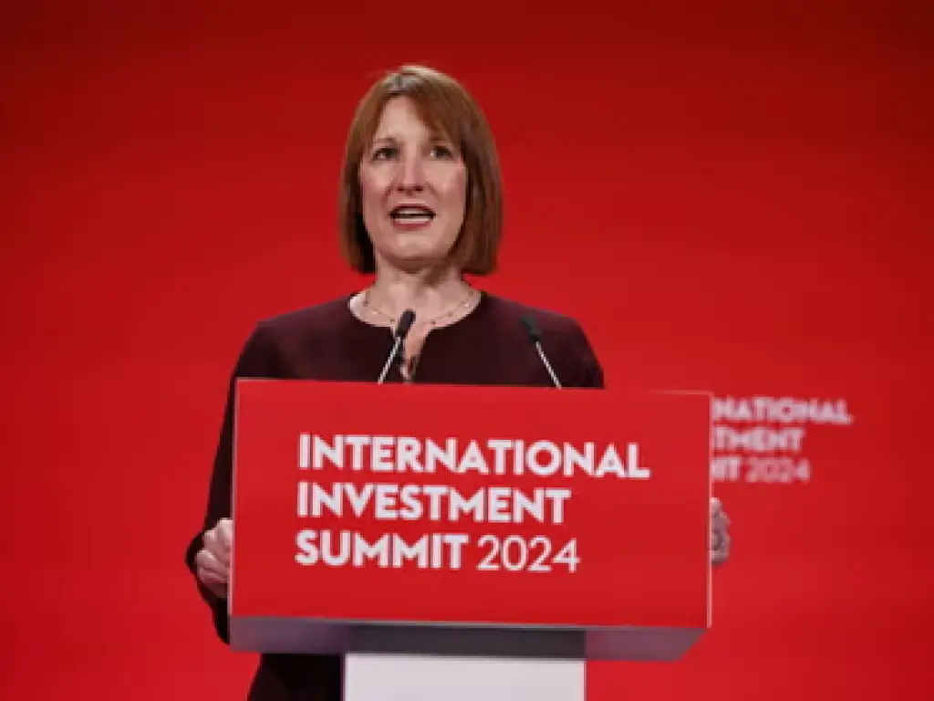 Chancellor Rachel Reeves on international investment summit 2024