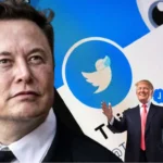 Elon musk and donald trump and X users