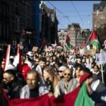 Gaza public on strike on street