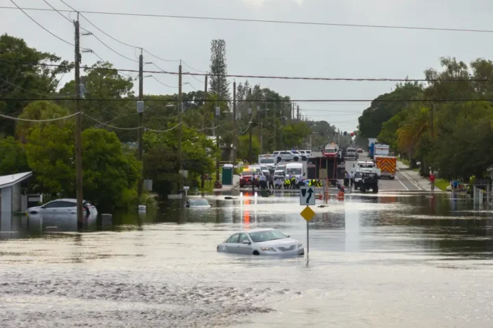 Hurricane Milton Hits Florida after storm effect