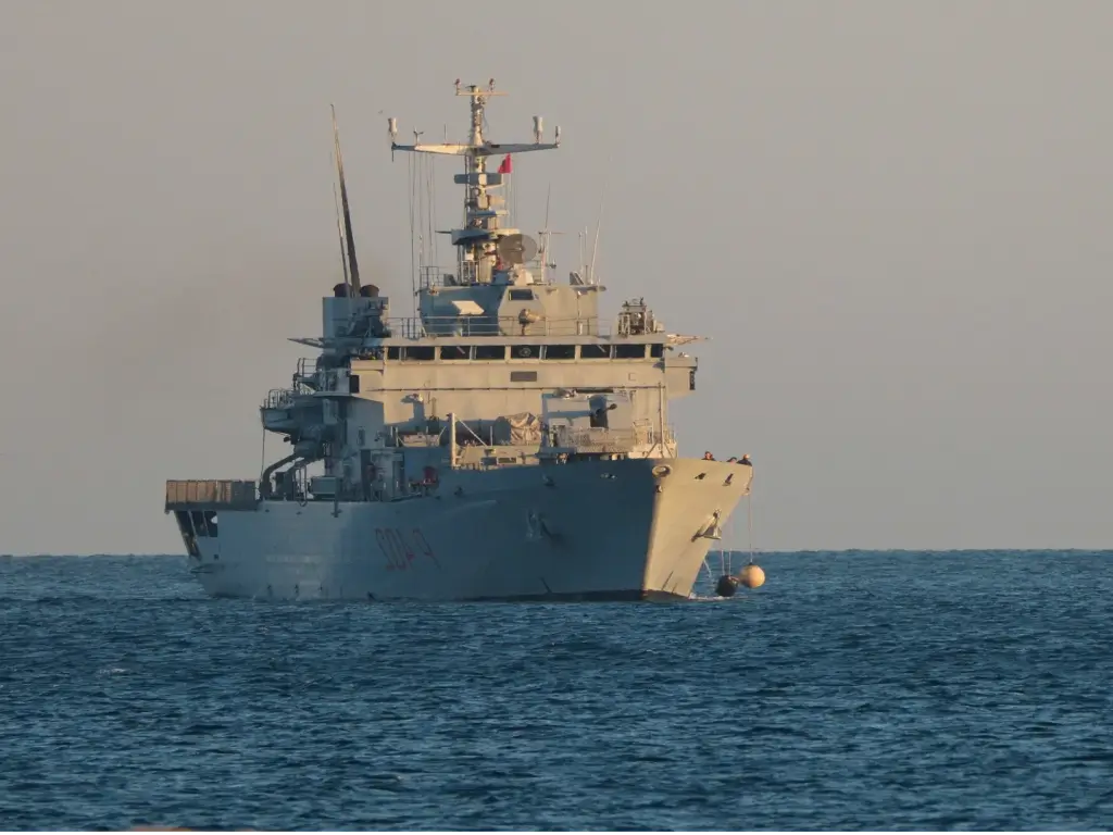 Italian Ship with Migrants