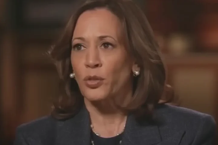 Kamala Harris appeared in an aggressive interview