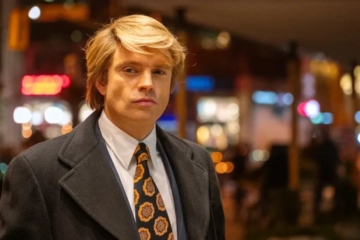 actor Sebastian Stan as Donald Trump