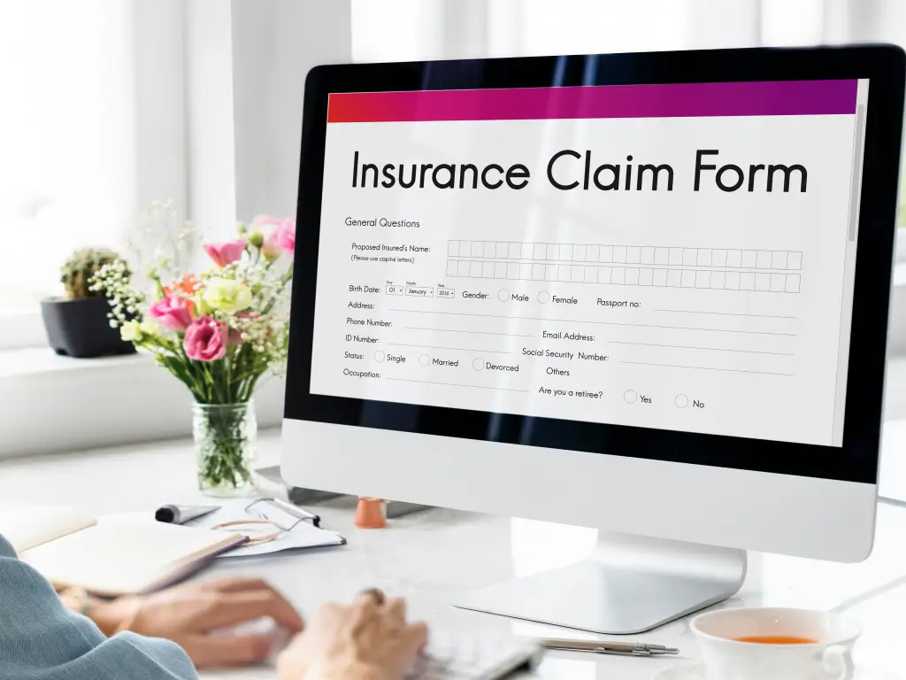 online insurance claim form to File an insurance claim by self