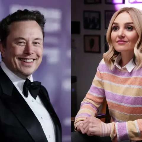 Elon Musk and SNL star Chloe Fineman