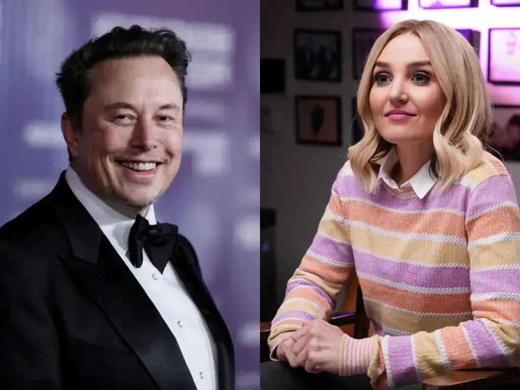 Elon Musk and SNL star Chloe Fineman