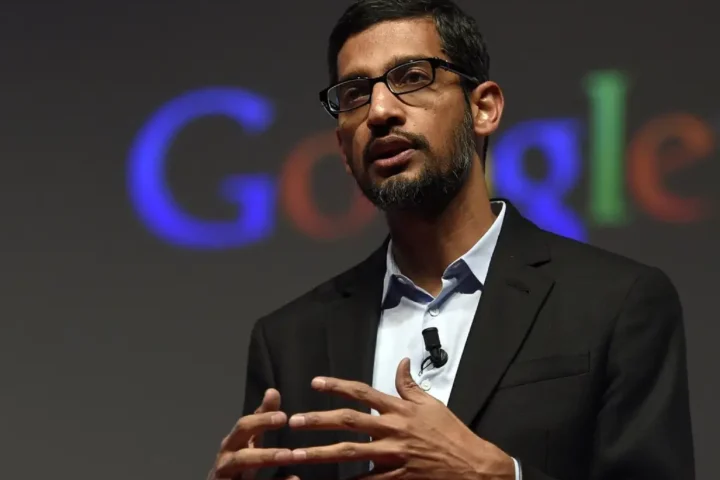 Google's CEO Sundar Pichai