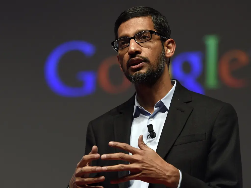 Google's CEO Sundar Pichai