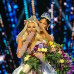 Victoria Kjaer Theilvig Winner of Miss Universe 2024 with crown